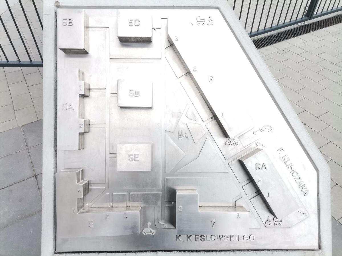 Ferienwohnung Luxusowy Apartament Klimczaka Warschau Exterior foto