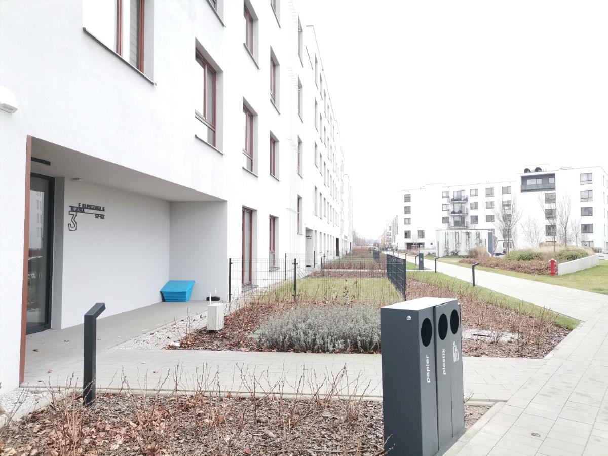 Ferienwohnung Luxusowy Apartament Klimczaka Warschau Exterior foto