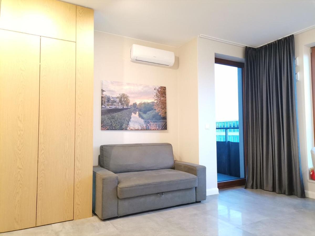 Ferienwohnung Luxusowy Apartament Klimczaka Warschau Exterior foto
