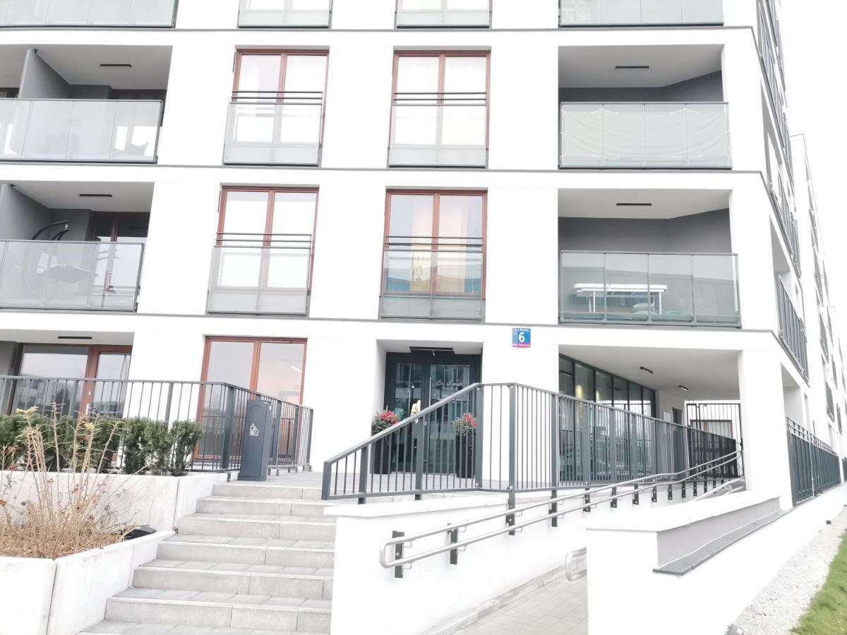Ferienwohnung Luxusowy Apartament Klimczaka Warschau Exterior foto